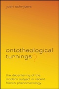 Cover: Ontotheological Turnings? - De Gruyter
