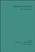Cover: Derrida and Joyce - State University of New York Press