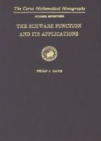 Enlarge image Cover: The Schwarz Function and Its Applications - Mathematical Association of America