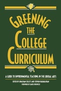Cover: Greening the College Curriculum - University of Pennsylvania Press, Inc.