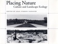 Cover: Placing Nature - University of Pennsylvania Press, Inc.