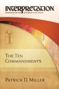 Cover: The Ten Commandments - Westminster John Knox Press