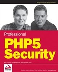 Cover: Professional PHP5 Security - Hungry Minds Inc,U.S.