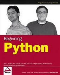 Enlarge image Cover: Beginning Python - Wrox Press
