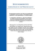 Cover: Technologiewandel in der Wissenschaft - qualitative und quantitative Ver&auml;nderungen - trafo Wissenschaftsverlag