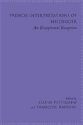 Cover: French Interpretations of Heidegger - State University of New York Press