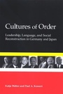 Cover: Cultures of Order - De Gruyter