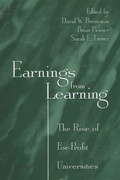 Cover: Earnings from Learning - De Gruyter