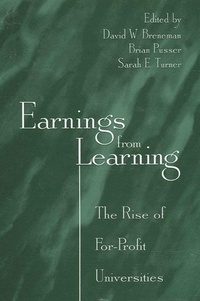 Enlarge image Cover: Earnings from Learning - De Gruyter