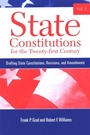 Cover: State Constitutions for the Twenty-first Century - State University of New York Press