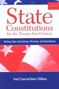 Cover: State Constitutions for the Twenty-first Century - State University of New York Press