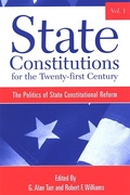Cover: State Constitutions for the Twenty-first Century - State University of New York Press
