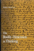 Cover: The Bodily Dimension in Thinking - De Gruyter