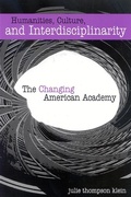 Cover: Humanities, Culture, and Interdisciplinarity - De Gruyter