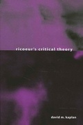Cover: Ricoeur's Critical Theory - De Gruyter