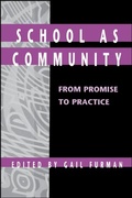 Cover: School as Community - De Gruyter