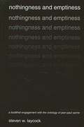 Cover: Nothingness and Emptiness - De Gruyter