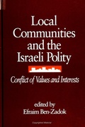 Cover: Local Communities and the Israeli Polity - State University of New York Press