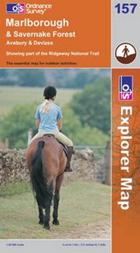 Abbildung von: Marlborough and Savernake Forest - Ordnance Survey