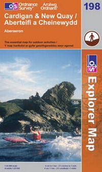 Abbildung von: Cardigan and New Quay, Aberaeron - Ordnance Survey