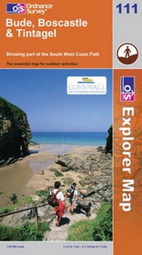 Abbildung von: Bude, Boscastle and Tintagel - Ordnance Survey