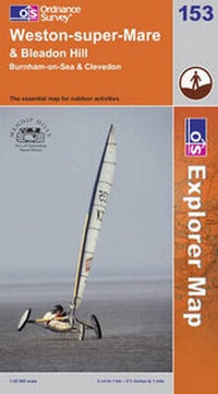 Abbildung von: Weston-Super-Mare and Bleadon Hill - Ordnance Survey
