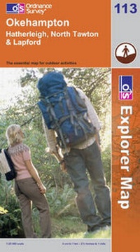 Abbildung von: Okehampton - Ordnance Survey