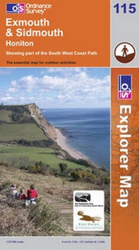Abbildung von: Exmouth and Sidmouth - Ordnance Survey