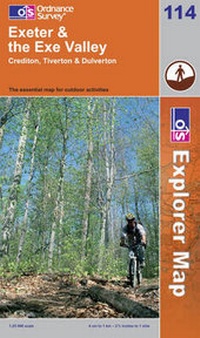 Abbildung von: Exeter and the Exe Valley - Ordnance Survey