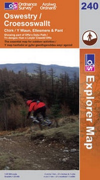 Abbildung von: Oswestry / Croesoswallt - Ordnance Survey