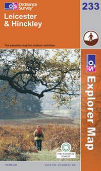 Abbildung von: Leicester and Hinckley - Ordnance Survey