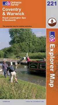 Abbildung von: Coventry and Warwick, Royal Leamington Spa and Kenilworth - Ordnance Survey