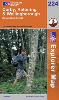 Abbildung von: Corby, Kettering and Wellingborough - Ordnance Survey