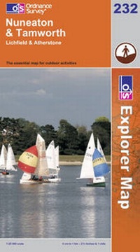 Abbildung von: Nuneaton and Tamworth - Ordnance Survey
