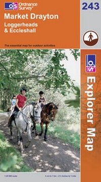 Abbildung von: Market Drayton, Loggerheads and Eccleshall - Ordnance Survey