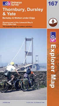Abbildung von: Thornbury, Dursley and Yate - Ordnance Survey