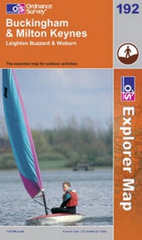 Abbildung von: Buckingham and Milton Keynes - Ordnance Survey