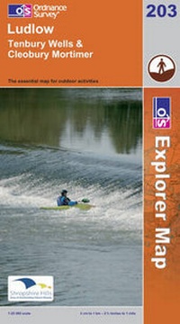 Abbildung von: Ludlow and Tenbury Wells - Ordnance Survey