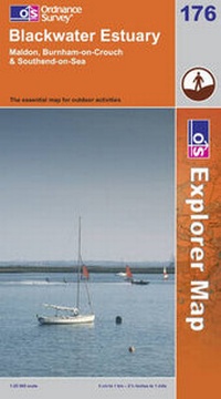Abbildung von: Blackwater Estuary - Ordnance Survey
