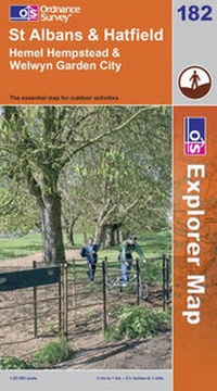 Abbildung von: St. Albans and Hatfield - Ordnance Survey