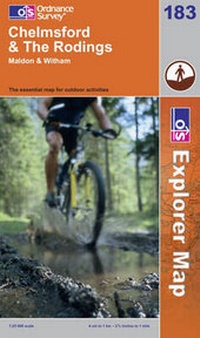 Abbildung von: Chelmsford and the Rodings - Ordnance Survey