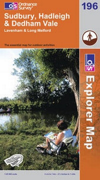 Abbildung von: Sudbury, Hadleigh and Dedham Vale - Ordnance Survey