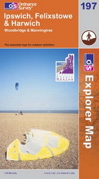 Abbildung von: Ipswich, Felixstowe and Harwich - Ordnance Survey