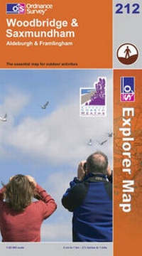 Abbildung von: Woodbridge and Saxmundham - Ordnance Survey