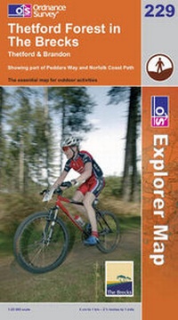 Abbildung von: Thetford Forest in the Brecks - Ordnance Survey