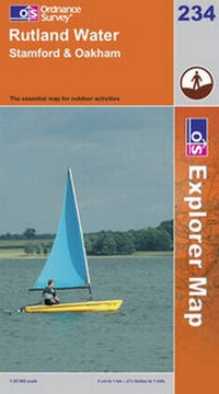Abbildung von: Rutland Water, Stamford and Oakham - Ordnance Survey