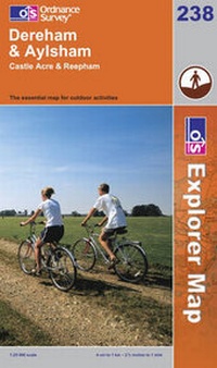 Abbildung von: East Dereham and Aylsham - Ordnance Survey