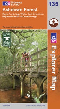 Abbildung von: Ashdown Forest - Ordnance Survey