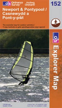 Abbildung von: Newport and Pontypool / Casnewydd a Phont-y-pwl - Ordnance Survey