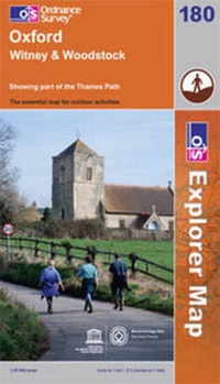 Abbildung von: Oxford, Witney and Woodstock - Ordnance Survey